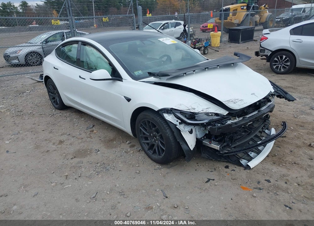 2024 TESLA MODEL 3 REAR-WHEEL DRIVE VIN: 5YJ3E1EA6RF756128