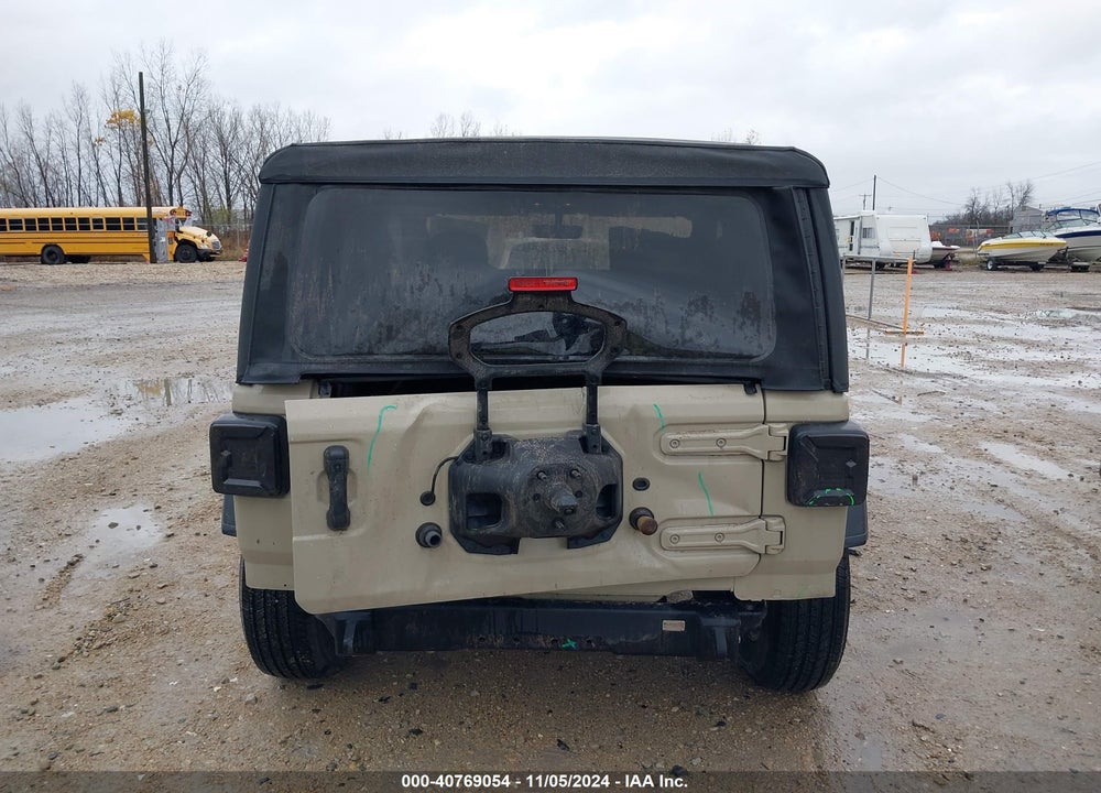 2022 JEEP WRANGLER SPORT S 4X4 VIN: 1C4GJXAN0NW249935