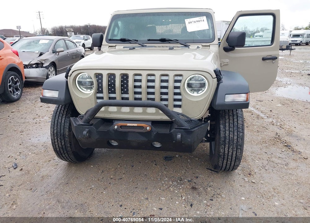 2022 JEEP WRANGLER SPORT S 4X4 VIN: 1C4GJXAN0NW249935