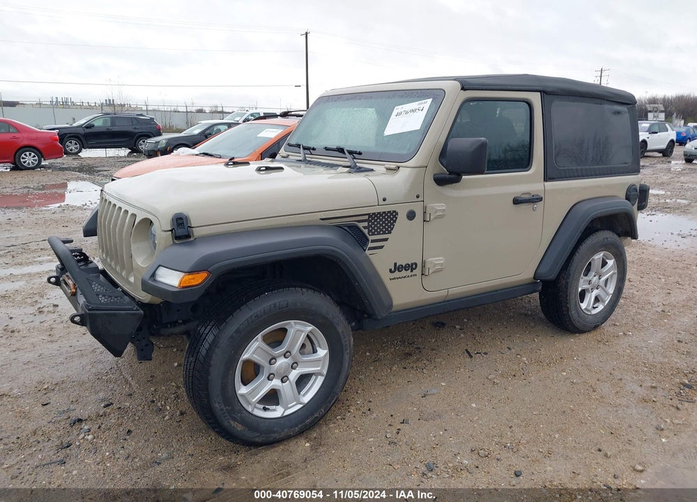 2022 JEEP WRANGLER SPORT S 4X4 VIN: 1C4GJXAN0NW249935