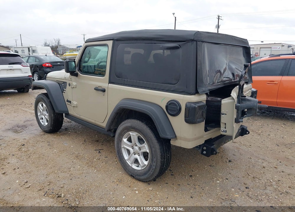 2022 JEEP WRANGLER SPORT S 4X4 VIN: 1C4GJXAN0NW249935