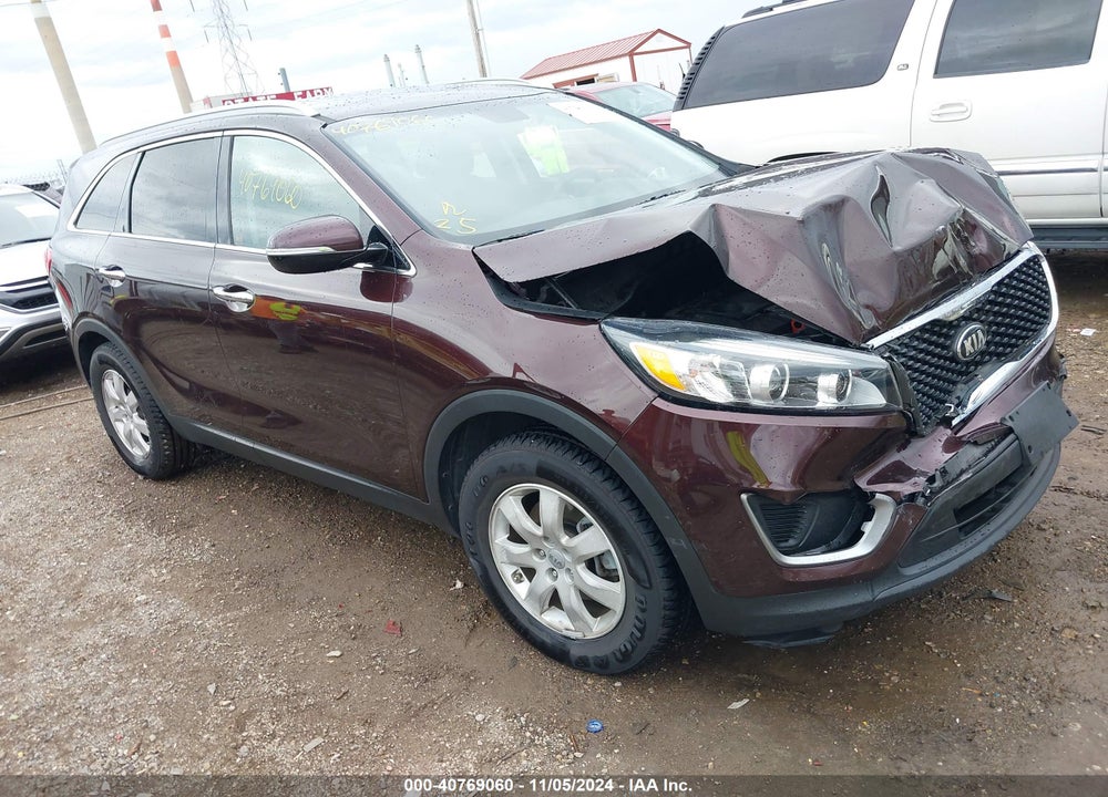 2016 KIA SORENTO 2.4L LX VIN: 5XYPG4A35GG020517