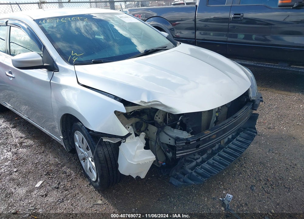 2017 NISSAN SENTRA SV VIN: 3N1AB7AP9HY341680