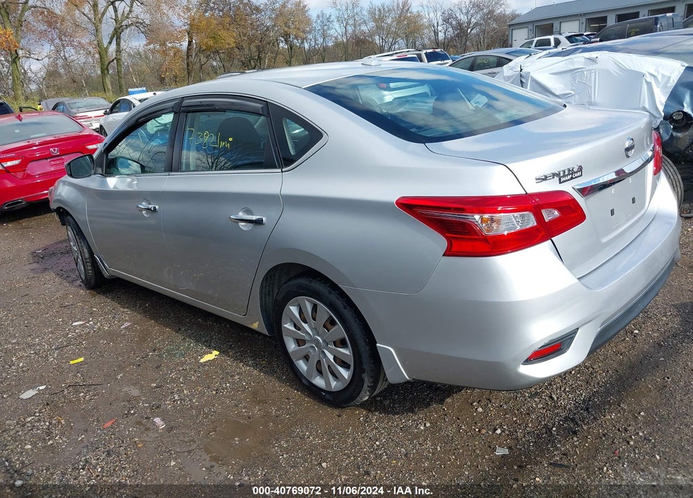 2017 NISSAN SENTRA SV VIN: 3N1AB7AP9HY341680