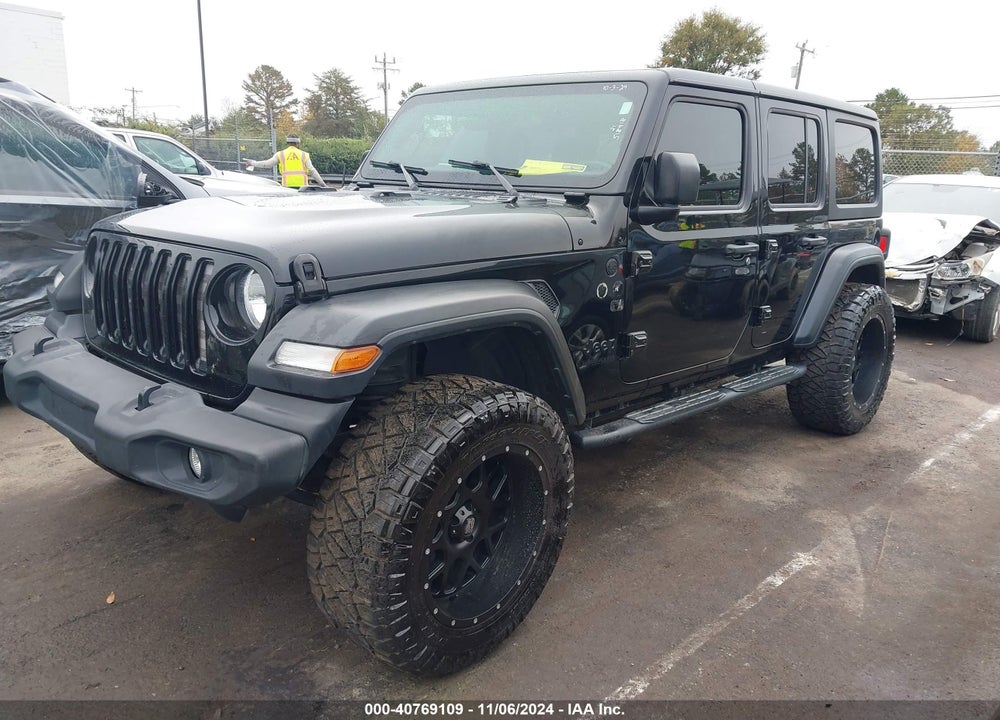 2021 JEEP WRANGLER UNLIMITED SPORT ALTITUDE 4X4 VIN: 1C4HJXDG9MW518918