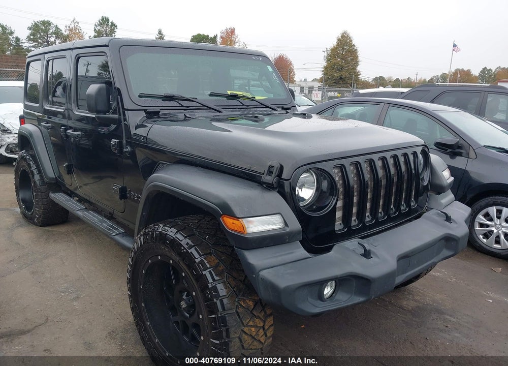 2021 JEEP WRANGLER UNLIMITED SPORT ALTITUDE 4X4 VIN: 1C4HJXDG9MW518918