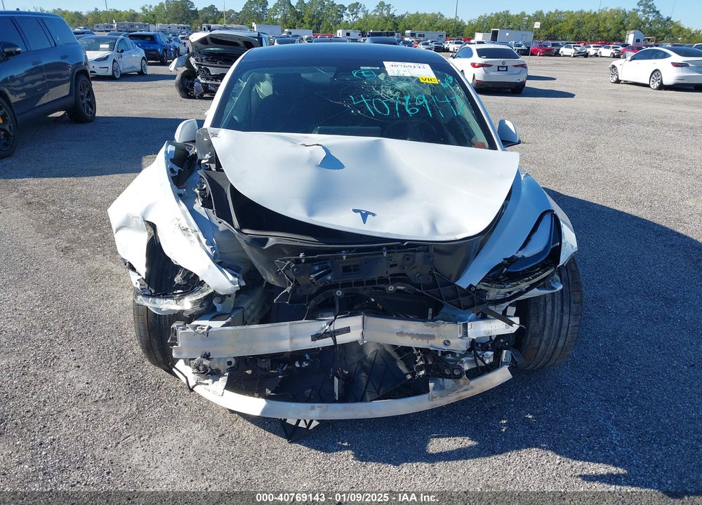2021 TESLA MODEL 3 PERFORMANCE DUAL MOTOR ALL-WHEEL DRIVE VIN: 5YJ3E1EC6MF991056