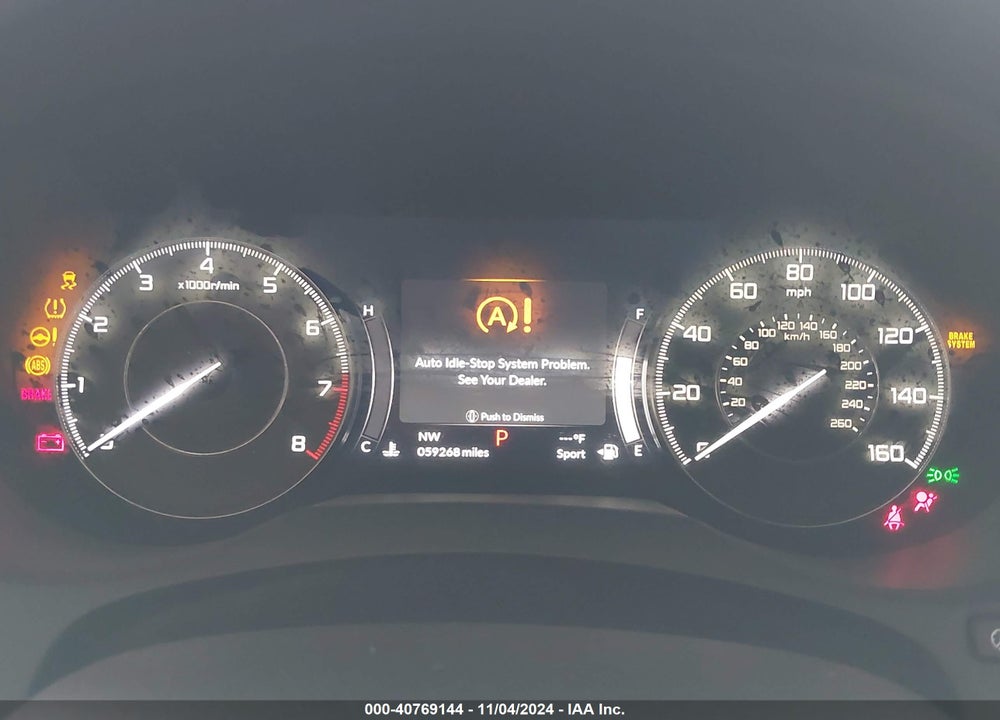 2019 ACURA RDX TECHNOLOGY PACKAGE VIN: 5J8TC1H57KL021635