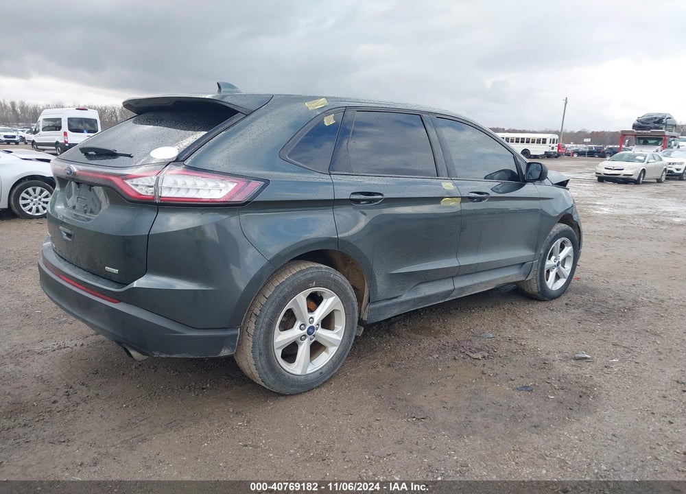 2015 FORD EDGE SE VIN: 2FMTK3G90FBB48519