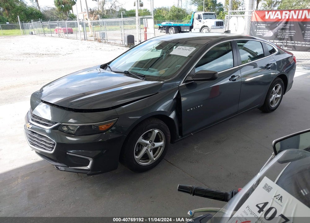 2018 CHEVROLET MALIBU 1LS VIN: 1G1ZB5ST5JF236110