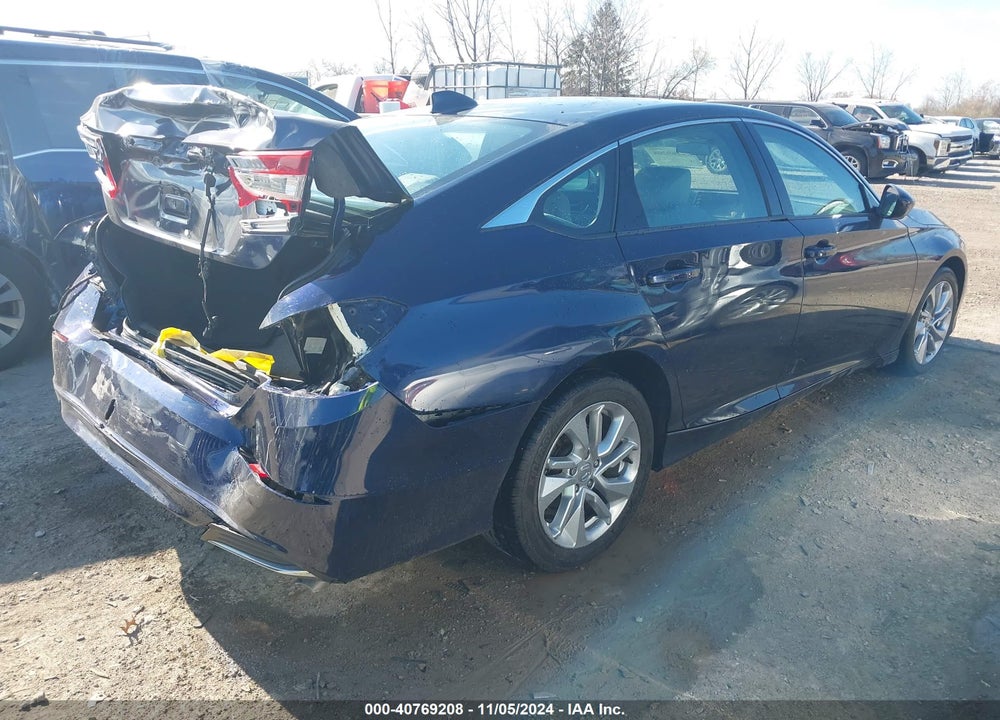 2019 HONDA ACCORD LX VIN: 1HGCV1F18KA000783