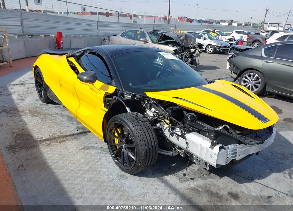 2022 MCLAREN 720S LUXURY/PERFORMANCE VIN: SBM14FCA3NW006984