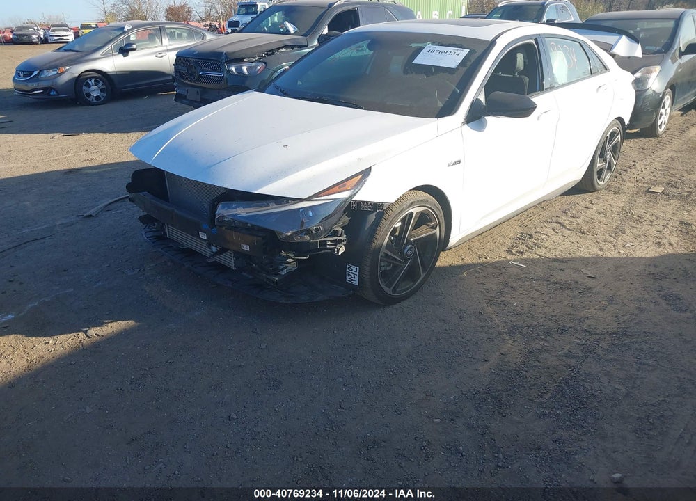2023 HYUNDAI ELANTRA N LINE VIN: KMHLR4AF3PU530510