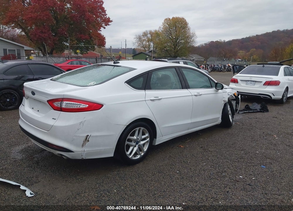 2013 FORD FUSION SE VIN: 3FA6P0H78DR336109