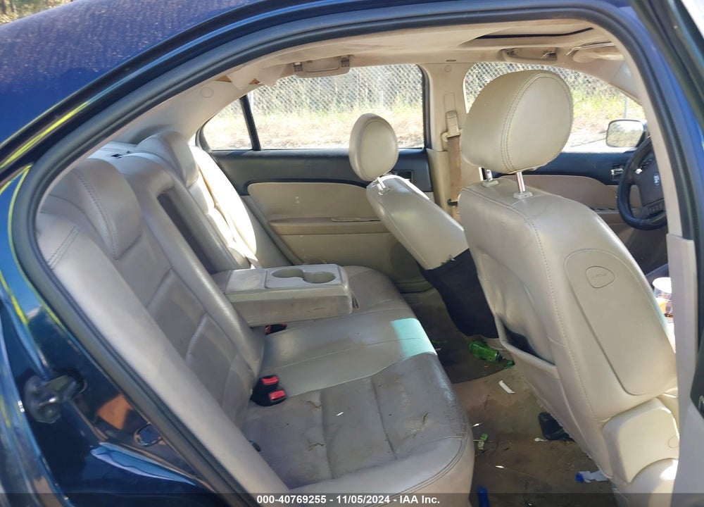 2008 FORD FUSION SEL VIN: 3FAHP08138R269445