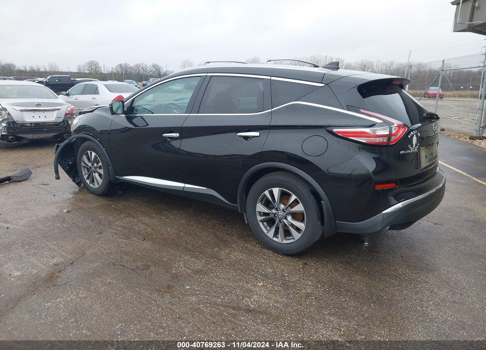 2016 NISSAN MURANO SL VIN: 5N1AZ2MH7GN162710