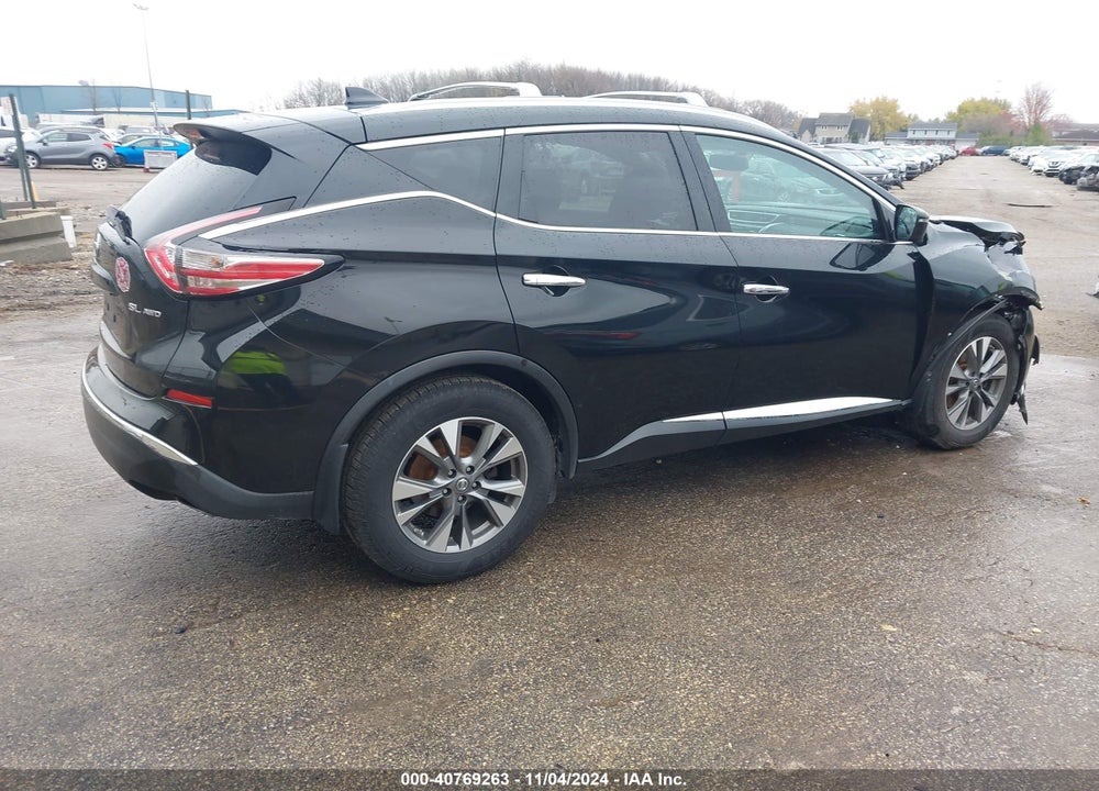 2016 NISSAN MURANO SL VIN: 5N1AZ2MH7GN162710