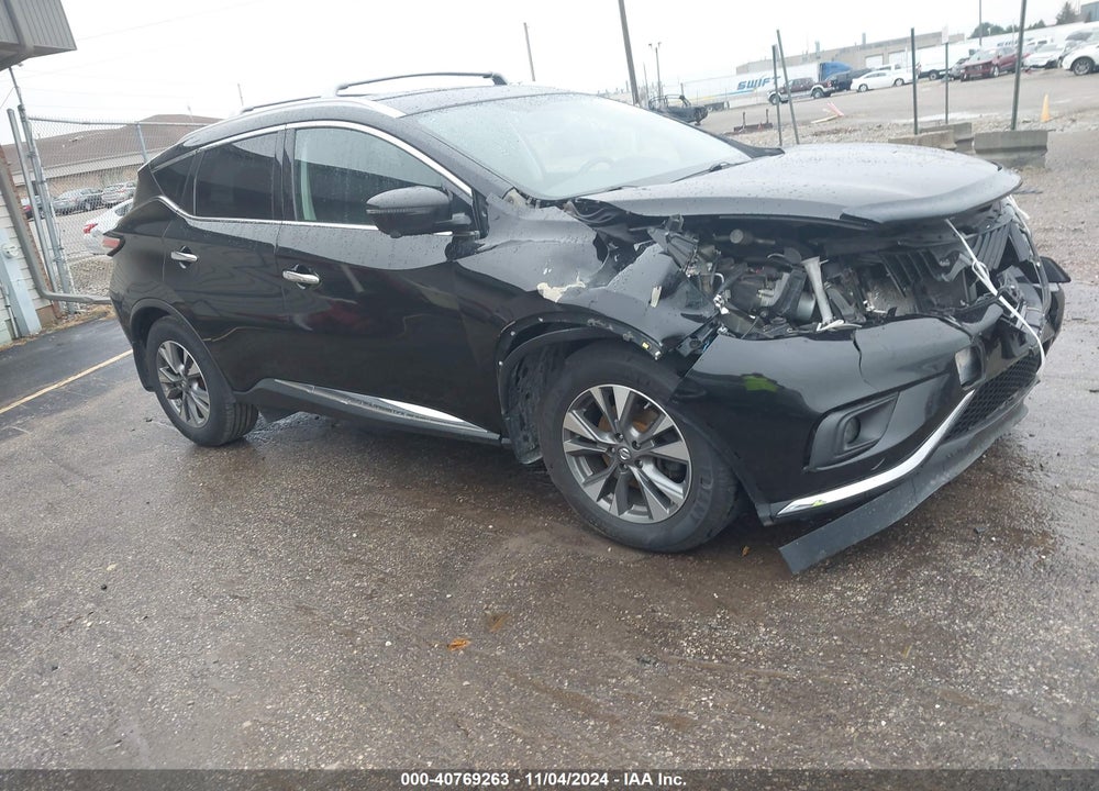 2016 NISSAN MURANO SL VIN: 5N1AZ2MH7GN162710