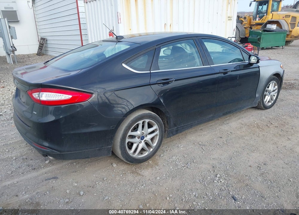 2014 FORD FUSION SE VIN: 3FA6P0H74ER267551