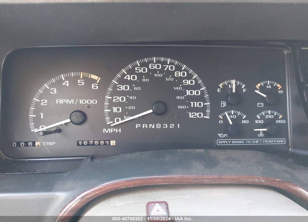 2000 CADILLAC ESCALADE STANDARD VIN: 1GYEK13R6YR134545