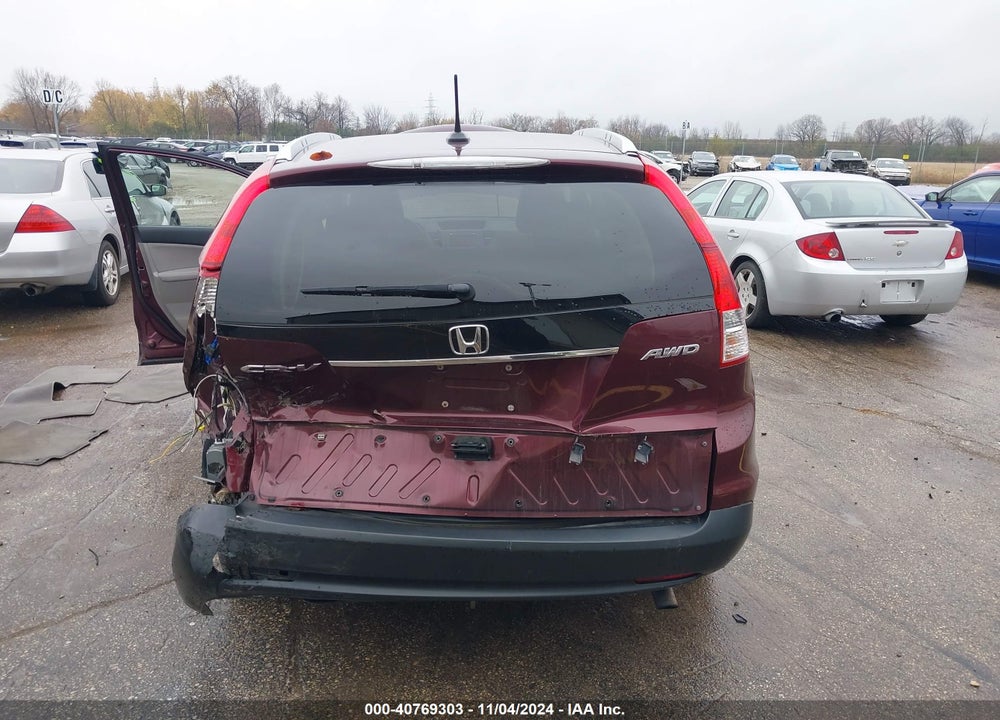 2013 HONDA CR-V EX-L VIN: 5J6RM4H7XDL032201