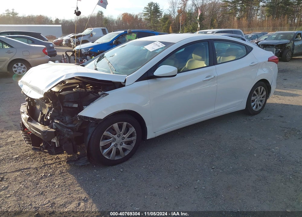 2011 HYUNDAI ELANTRA GLS VIN: 5NPDH4AE6BH053268