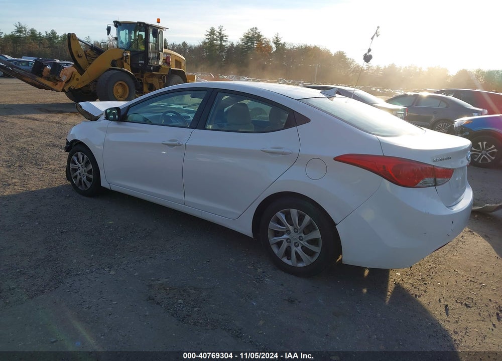 2011 HYUNDAI ELANTRA GLS VIN: 5NPDH4AE6BH053268