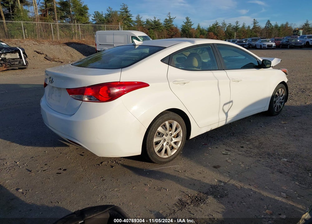 2011 HYUNDAI ELANTRA GLS VIN: 5NPDH4AE6BH053268