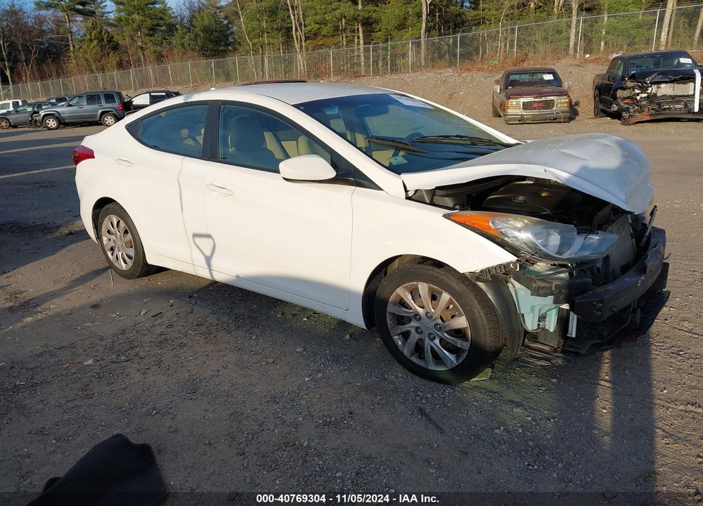 2011 HYUNDAI ELANTRA GLS VIN: 5NPDH4AE6BH053268