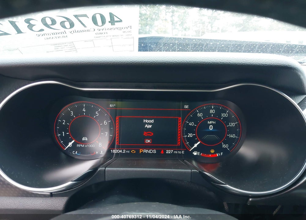 2020 FORD MUSTANG GT PREMIUM VIN: 1FA6P8CF5L5129062