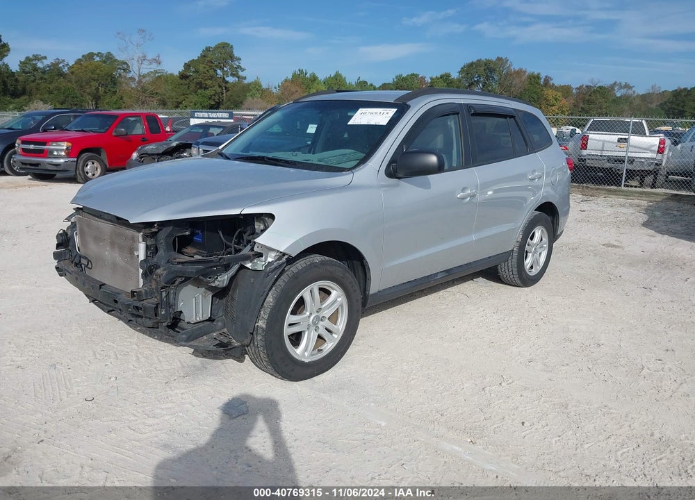 2010 HYUNDAI SANTA FE GLS VIN: 5NMSG3AB6AH385877
