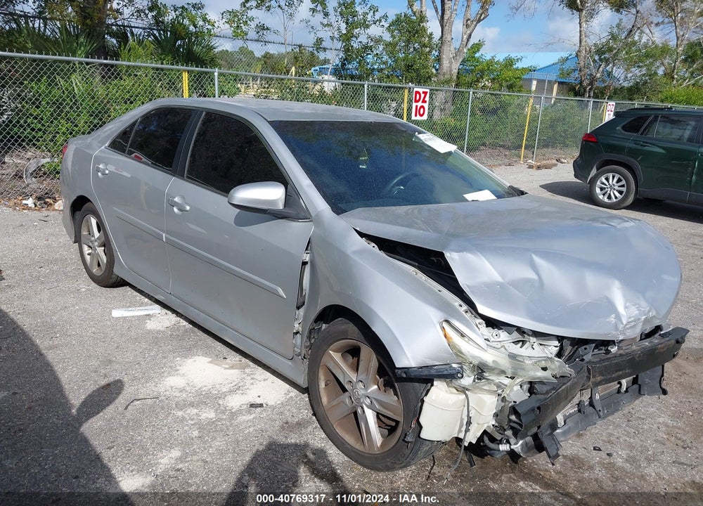 2013 TOYOTA CAMRY SE VIN: 4T1BF1FK7DU295274