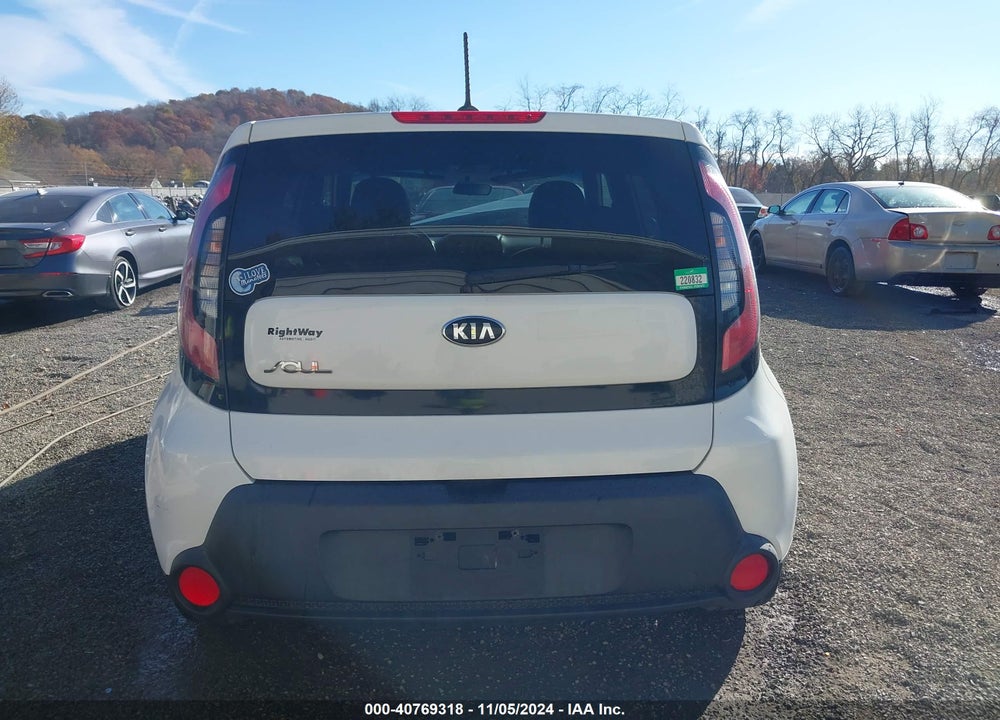 2016 KIA SOUL VIN: KNDJN2A25G7281232