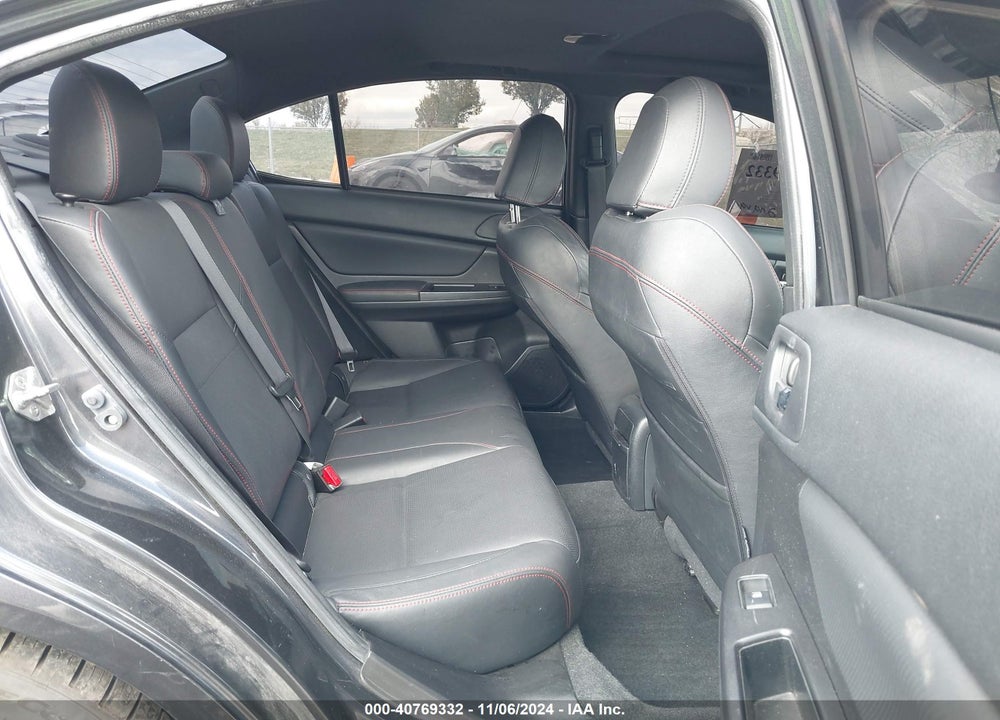 2015 SUBARU WRX LIMITED VIN: JF1VA1J64F9825593
