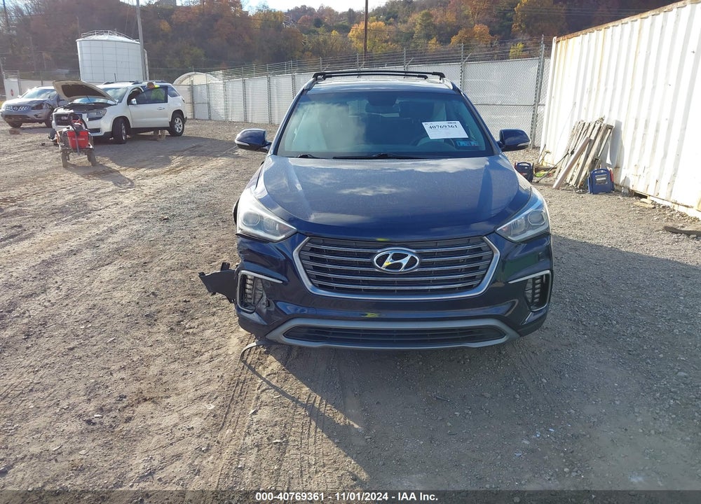 2018 HYUNDAI SANTA FE SE VIN: KM8SNDHF6JU283486
