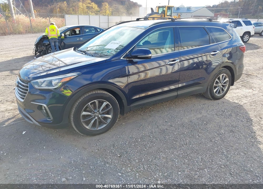 2018 HYUNDAI SANTA FE SE VIN: KM8SNDHF6JU283486
