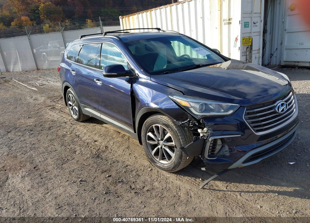2018 HYUNDAI SANTA FE SE VIN: KM8SNDHF6JU283486
