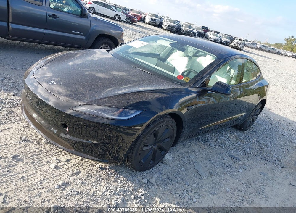 2024 TESLA MODEL 3 REAR-WHEEL DRIVE VIN: 5YJ3E1EA0RF848822
