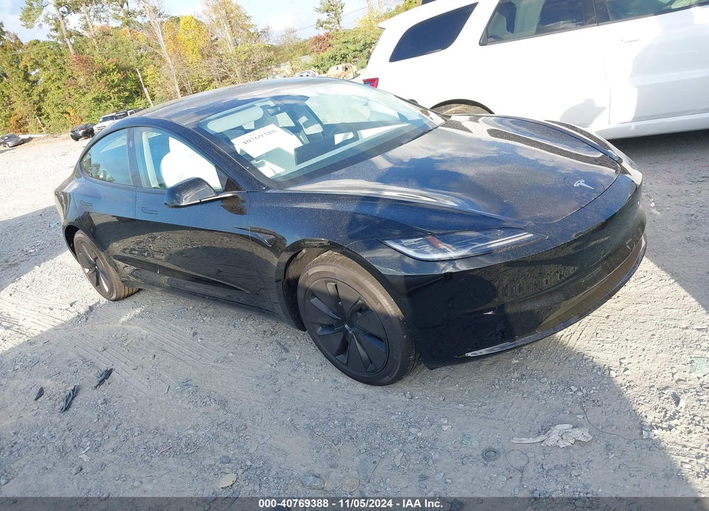 2024 TESLA MODEL 3 REAR-WHEEL DRIVE VIN: 5YJ3E1EA0RF848822