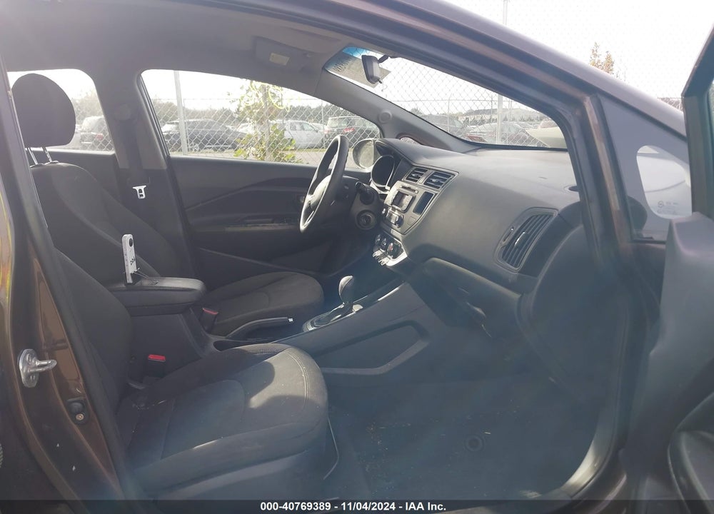 2012 KIA RIO EX VIN: KNADN4A35C6058154