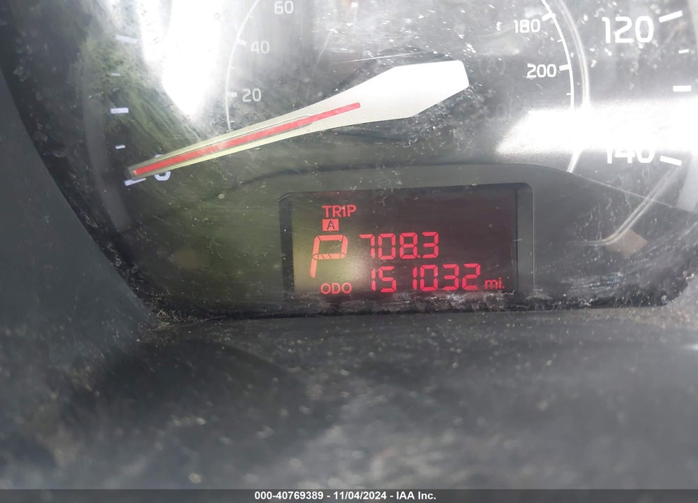 2012 KIA RIO EX VIN: KNADN4A35C6058154