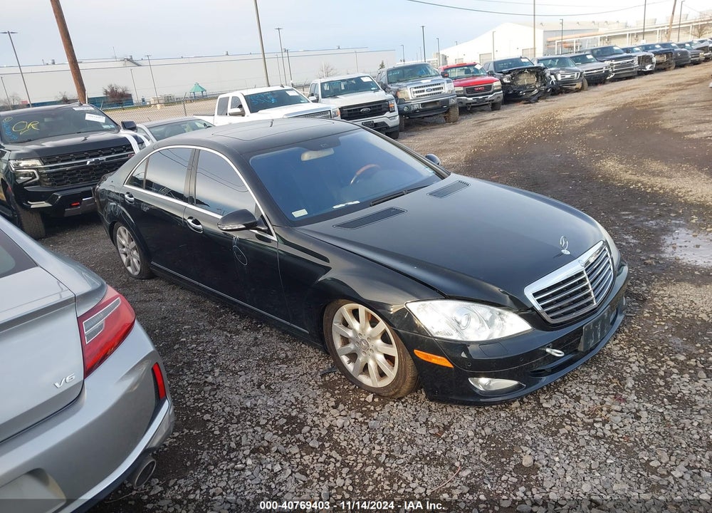 2008 MERCEDES-BENZ S 550 4MATIC VIN: WDDNG86X18A191315