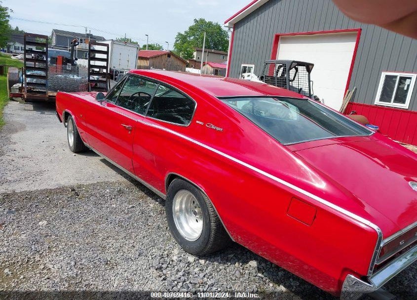 1967 DODGE CHARGER VIN: XP29F72182396