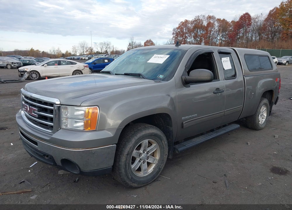 2013 GMC SIERRA 1500 SLE VIN: 1GTR2VE70DZ382200