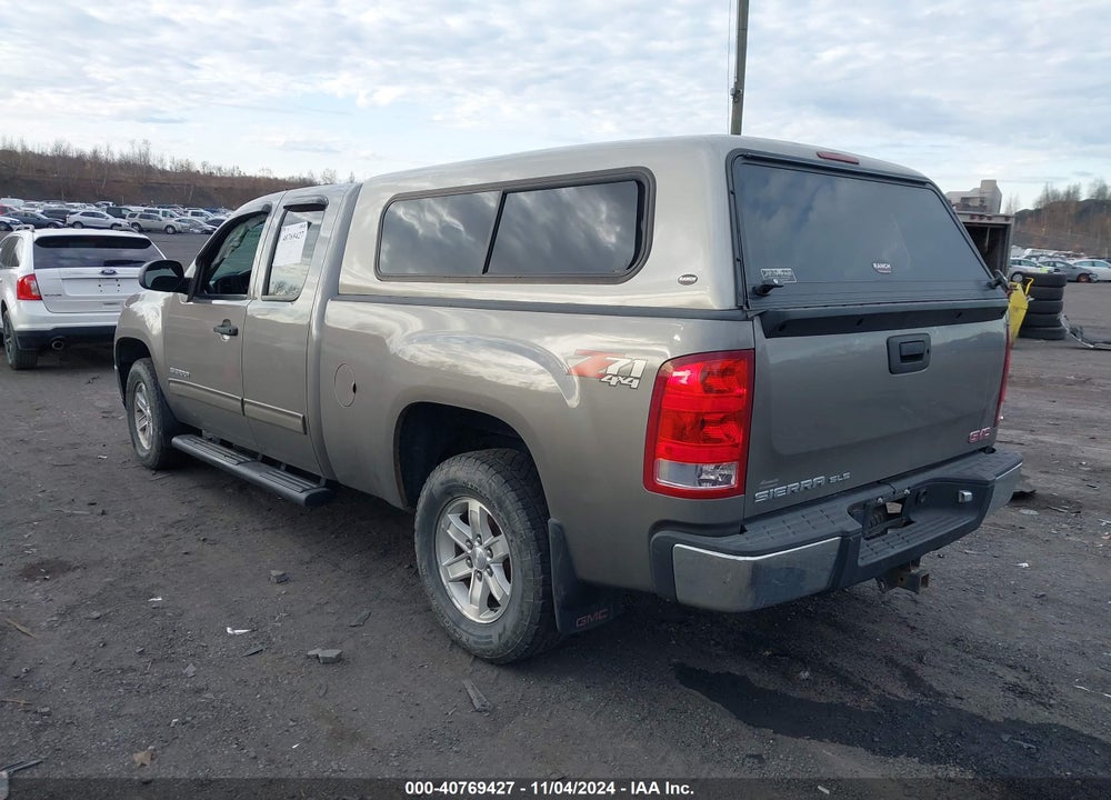 2013 GMC SIERRA 1500 SLE VIN: 1GTR2VE70DZ382200