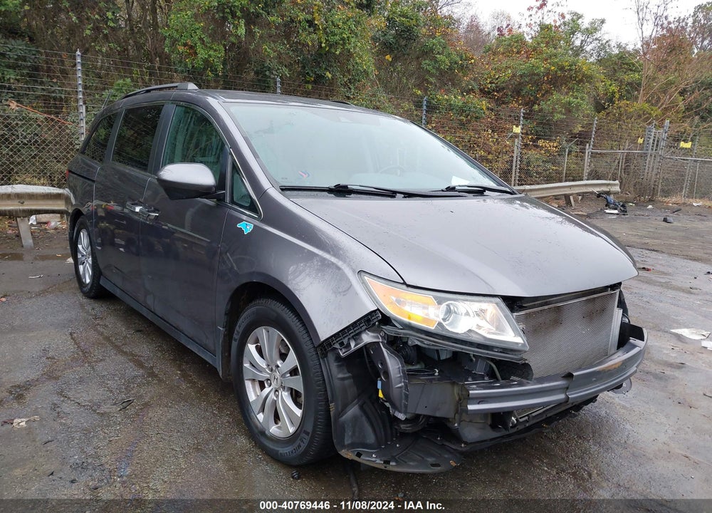 2015 HONDA ODYSSEY EX-L VIN: 5FNRL5H60FB037502
