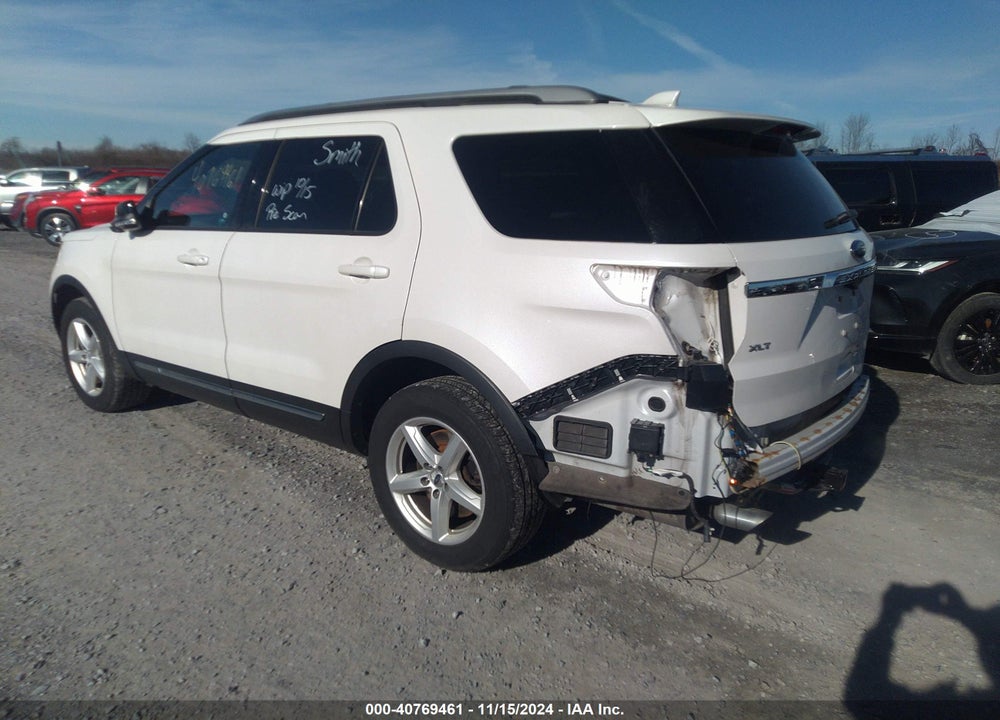 2017 FORD EXPLORER XLT VIN: 1FM5K8D87HGD33812
