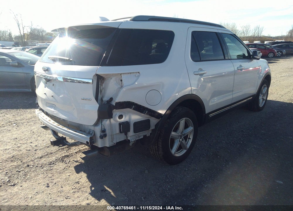 2017 FORD EXPLORER XLT VIN: 1FM5K8D87HGD33812