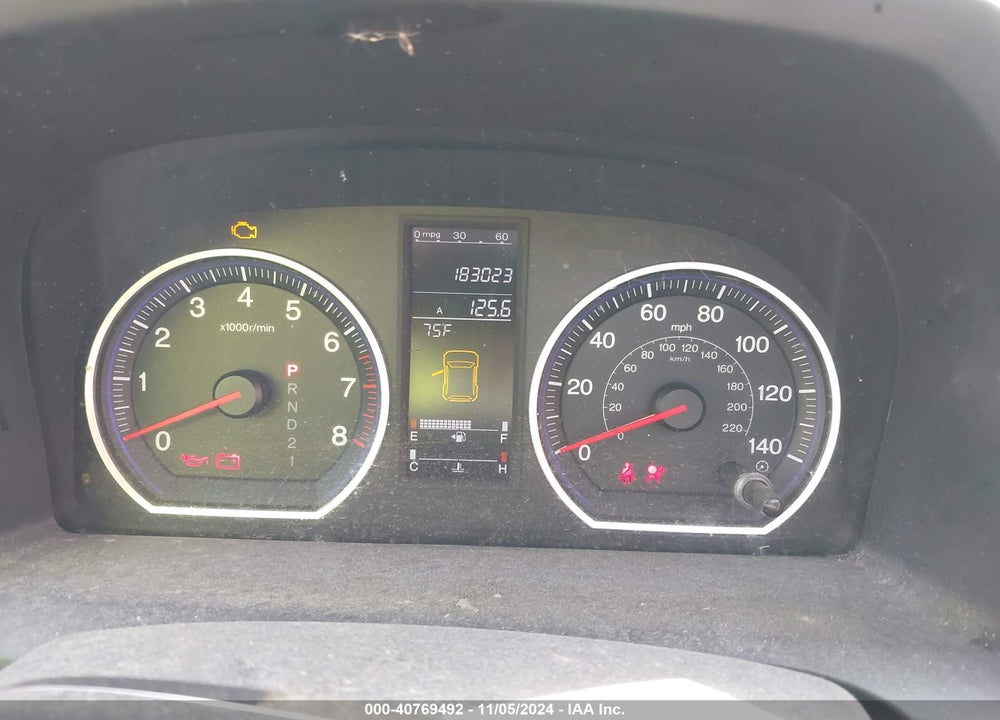 2008 HONDA CR-V EX-L VIN: 5J6RE48758L015549