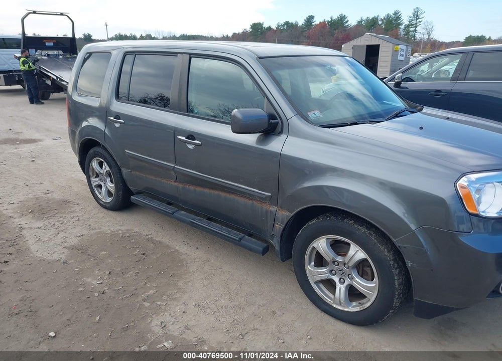 2012 HONDA PILOT EX-L VIN: 5FNYF4H51CB022653